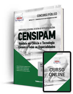 Apostila CENSIPAM Analista em Ciência e Tecnologia Comum 2023