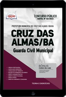 Apostila Prefeitura De Cruz Das Almas BA 2023 2024 PDF Guarda Civil