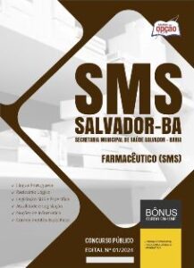 Apostila Prefeitura de Salvador Farmacêutico SMS 2024 Download Apostila