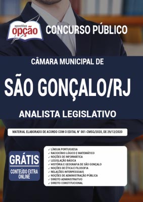 apostila-camara-de-sao-goncalo-analista-legislativo-2021