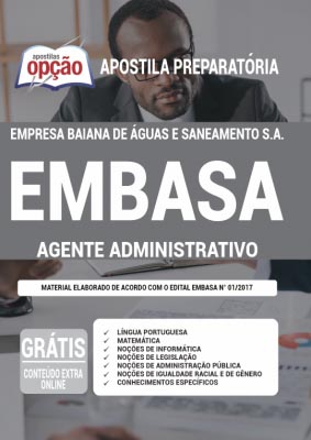 apostila-embasa-agente-administrativo-2021
