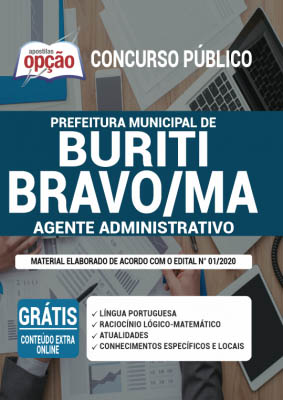 apostila-prefeitura-de-buriti-bravo-agente-administrativo-2021