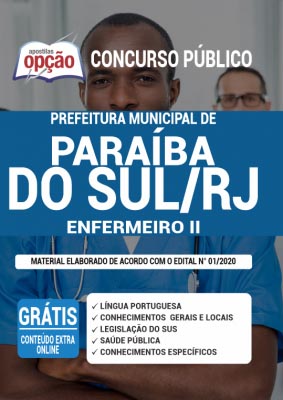 apostila-prefeitura-de-paraiba-do-sul-enfermeiro-ii-2021