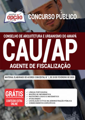 apostila-cau-ap-agente-de-fiscalizacao-2021