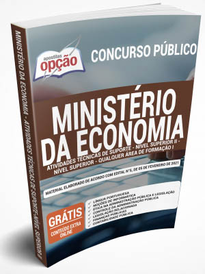 apostila-ministerio-da-economia-atividades-tecnicas-de-suporte-nivel-superior-ii-2021