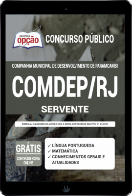 apostila-comdep-rj-pdf-servente-2021