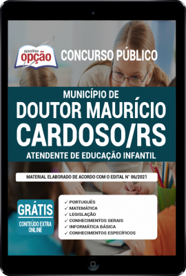 apostila-prefeitura-de-doutor-mauricio-cardoso-pdf-atendente-de-educacao-infantil-2021