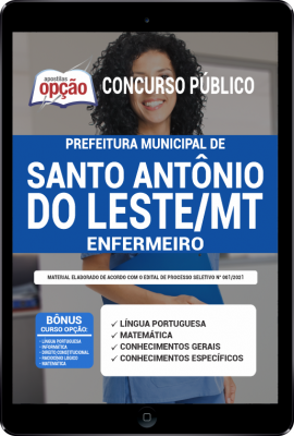 apostila-processo-seletivo-prefeitura-de-santo-antonio-do-leste-pdf-enfermeiro-2021