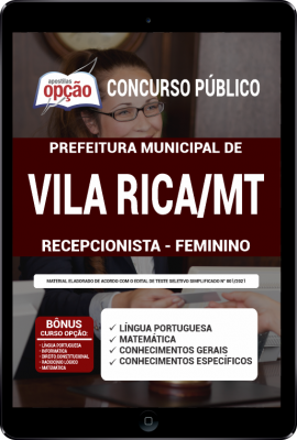 apostila-prefeitura-de-vila-rica-pdf-recepcionista-feminino-2021