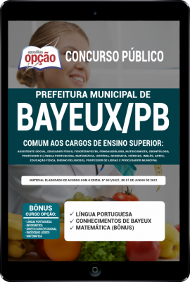 apostila-prefeitura-de-bayeux-pdf-comum-aos-cargos-de-ensino-superior-2021