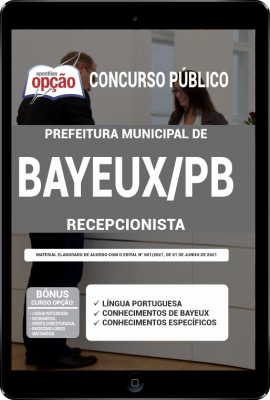 apostila-prefeitura-de-bayeux-pdf-recepcionista-2021