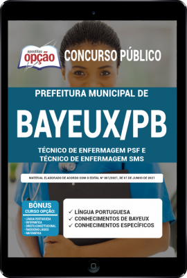 apostila-prefeitura-de-bayeux-pdf-tecnico-de-enfermagem-psf-sms-2021