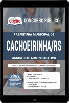 apostila-prefeitura-de-cachoeirinha-pdf-assistente-administrativo-2021