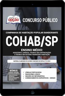 apostila-cohab-sp-pdf-ensino-medio-2021