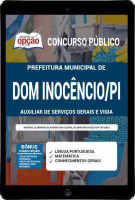 apostila-prefeitura-de-dom-inocencio-pdf-auxiliar-de-servicos-gerais-vigia-2021