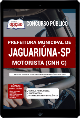 apostila-prefeitura-de-jaguariuna-pdf-motorista-cnh-c-2021