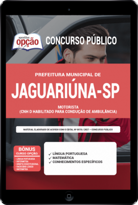 apostila-prefeitura-de-jaguariuna-pdf-motorista-cnh-d-ambulancia-2021