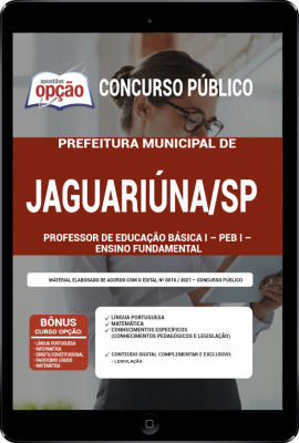 apostila-prefeitura-de-jaguariuna-pdf-professor-de-educacao-basica-i-2021
