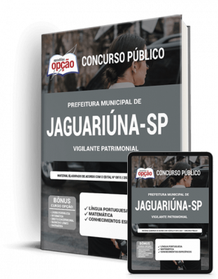 apostila-prefeitura-de-jaguariuna-vigilante-patrimonial-2021