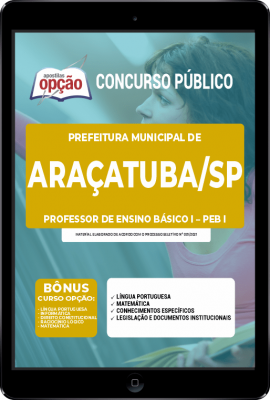 apostila-prefeitura-de-aracatuba-pdf-professor-de-ensino-basico-i-peb-i-2021