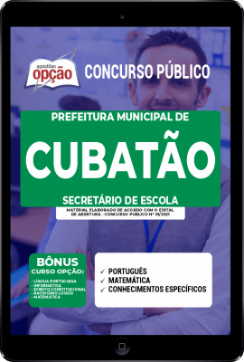 apostila-prefeitura-de-cubatao-pdf-secretario-de-escola-2021