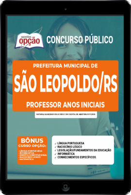 apostila-prefeitura-de-sao-leopoldo-pdf-professor-anos-iniciais-2021