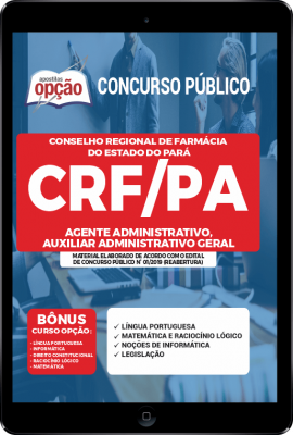 apostila-crf-pa-pdf-agente-administrativo-e-auxiliar-administrativo-2021