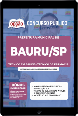 apostila-prefeitura-de-bauru-pdf-tecnico-em-saude-tecnico-de-farmacia-2021