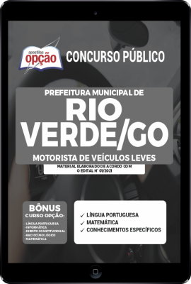 apostila-prefeitura-de-rio-verde-pdf-motorista-de-veiculos-leves-2021