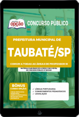 apostila-prefeitura-de-taubate-pdf-comum-a-todas-as-areas-de-professor-iii-2021