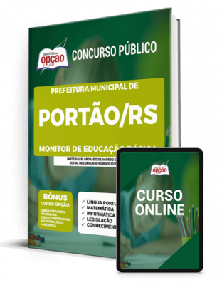 apostila-prefeitura-de-portao-monitor-de-educacao-basica-2021