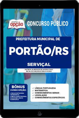 apostila-prefeitura-de-portao-pdf-servical-2021