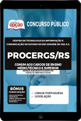 apostila-procergs-rs-pdf-comum-aos-cargos-de-ensino-2021