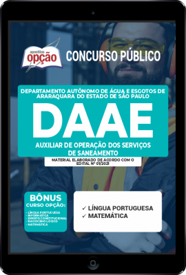 apostila-daae-araraquara-pdf-auxiliar-de-operacao-dos-servicos-de-saneamento-2021