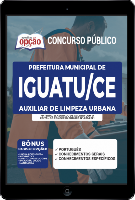 apostila-prefeitura-de-iguatu-pdf-auxiliar-de-limpeza-urbana-2021