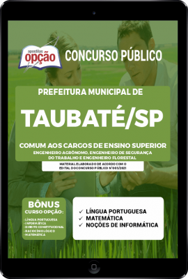 apostila-prefeitura-de-taubate-pdf-comum-aos-cargos-de-ensino-superior-2021