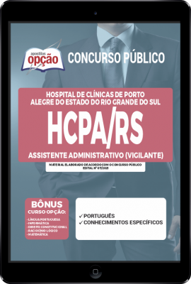 apostila-hcpa-rs-pdf-assistente-administrativo-i-vigilante-2021