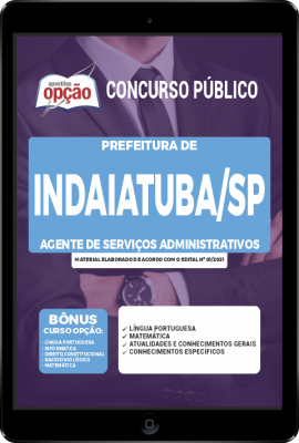 apostila-prefeitura-de-indaiatuba-pdf-agente-de-servicos-administrativos-2021