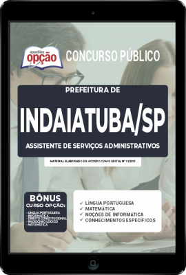 apostila-prefeitura-de-indaiatuba-pdf-assistente-de-servicos-administrativos-2021