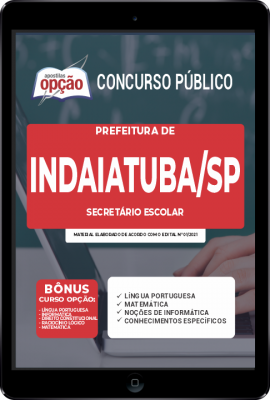 apostila-prefeitura-de-indaiatuba-pdf-secretario-escolar-2021