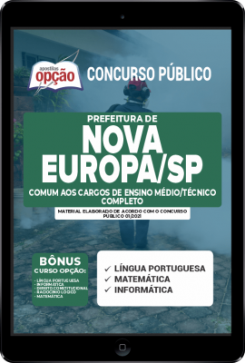 apostila-prefeitura-de-nova-europa-pdf-comum-aos-cargos-de-nivel-medio-tecnico-2021