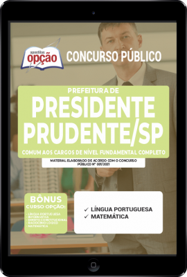 apostila-prefeitura-de-presidente-prudente-pdf-comum-nivel-fundamental-completo-2021