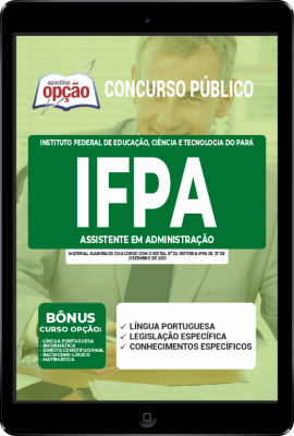 apostila-ifpa-pdf-assistente-em-administracao-2022