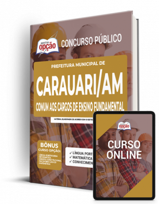 apostila-prefeitura-de-carauari-comum-aos-cargos-de-ensino-fundamental-2022