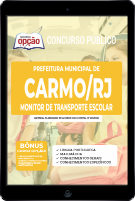 apostila-prefeitura-de-carmo-pdf-monitor-de-transporte-escolar-2022