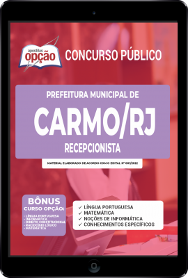 apostila-prefeitura-de-carmo-pdf-recepcionista-2022