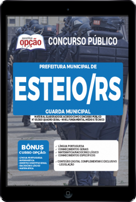 apostila-prefeitura-de-esteio-pdf-guarda-municipal-2022