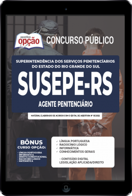 apostila-susepe-rs-pdf-agente-penitenciario-2022