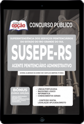 apostila-susepe-rs-pdf-agente-penitenciario-administrativo-2022