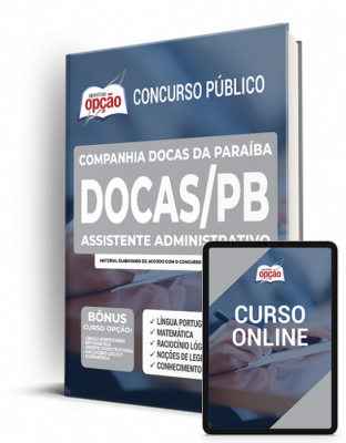 apostila-docas-pb-assistente-administrativo-2022